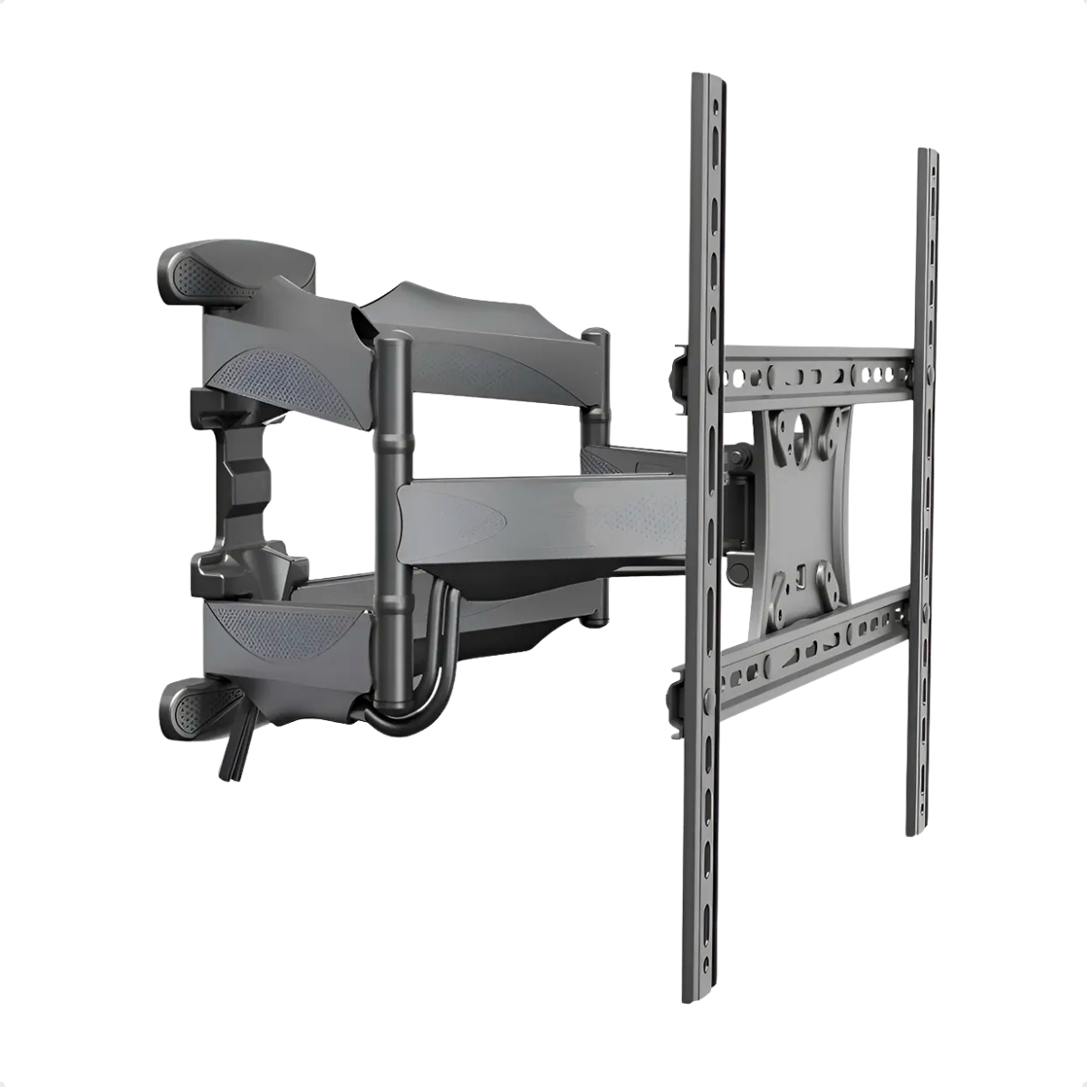Suporte de TV articulado ARGX P5 com braço duplo estendido e placa VESA